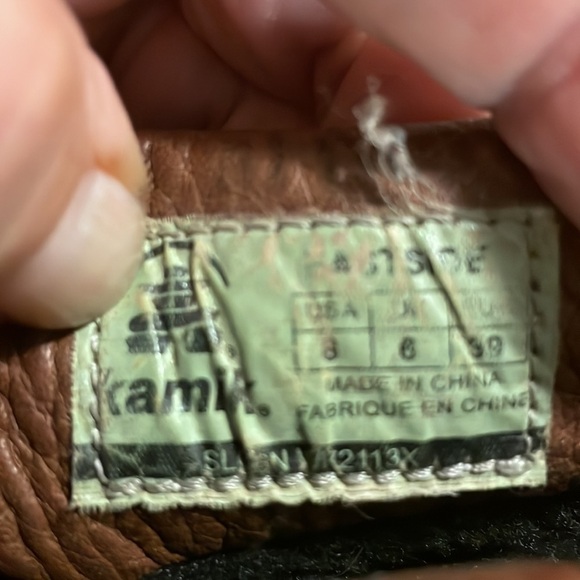 🤩host Pick🤩 90’S Kamik Leather Suede Wrap Around Lace Winter Boots - Picture 11 of 11